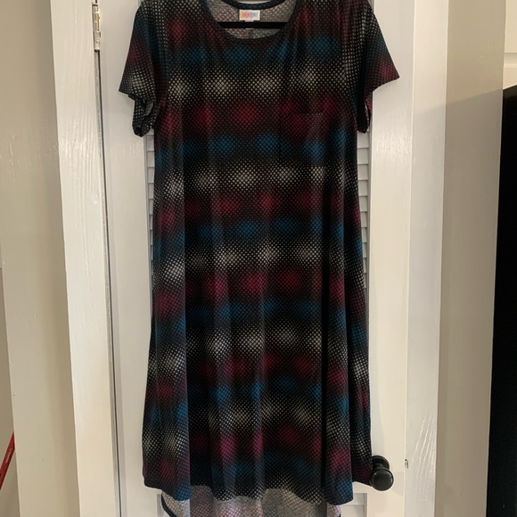 Lularoe Carly Size Medium Bundle Black & Grey - Picture 5 of 5